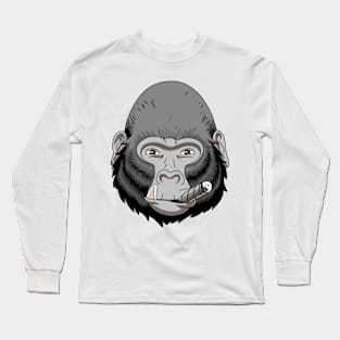 HAPPY GORILLA Long Sleeve T-Shirt